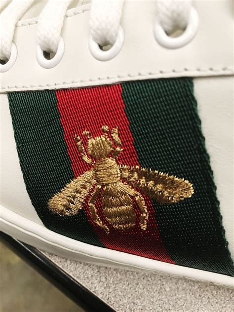 gucci ace bee|gucci ace bee platform sneakers.